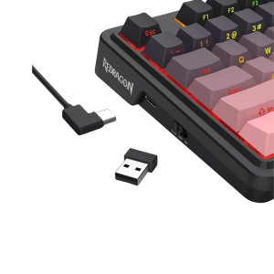 کیبورد گیمینگ مکانیکال بی سیم ردراگون مدل K728 SP PRO RGB